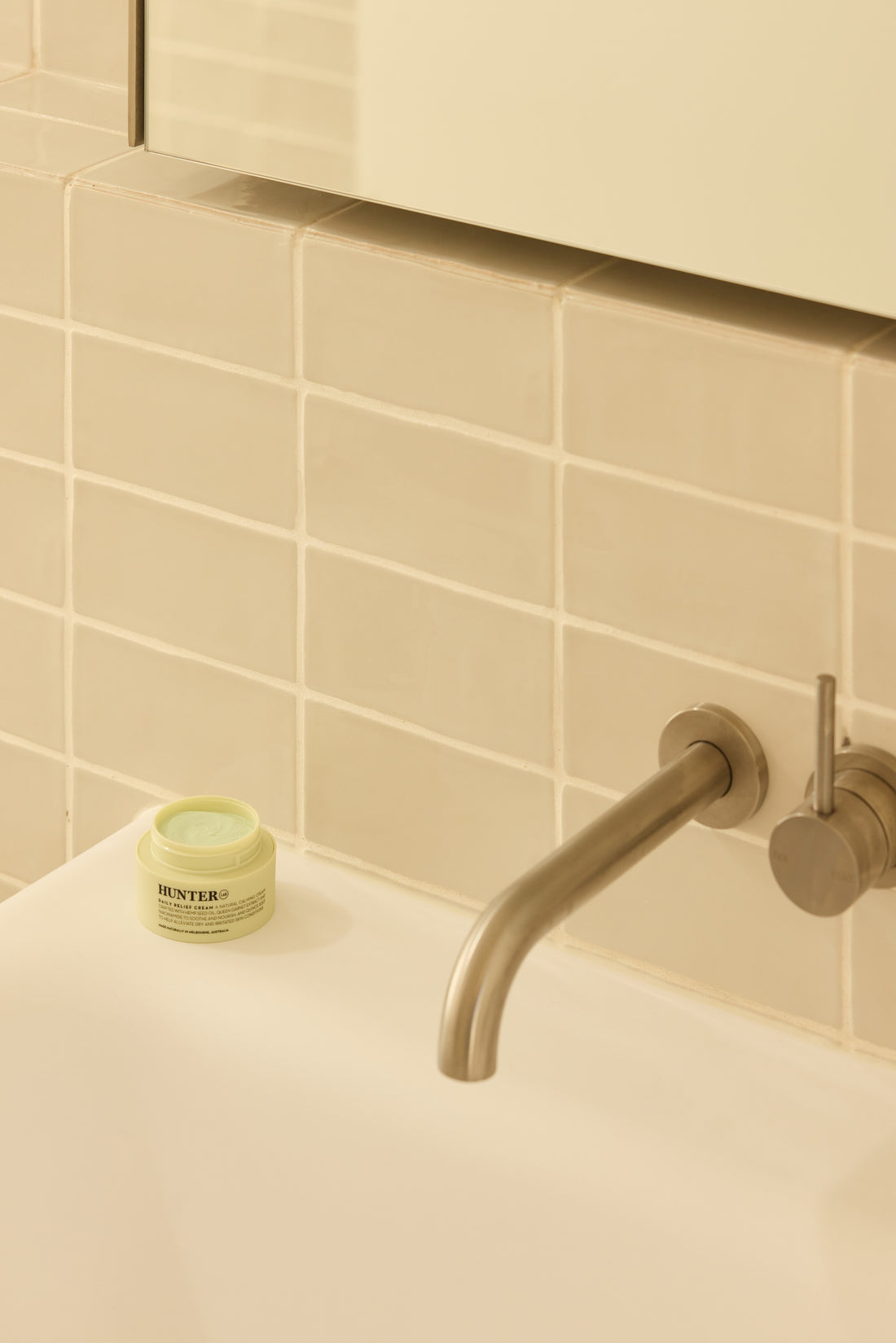 For the Bathroom Bench - Soft Touch Bottle